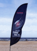 Beachflag "Feder"